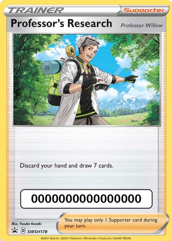 Image of Professors Research Sword and Shield Promos #SWSH178