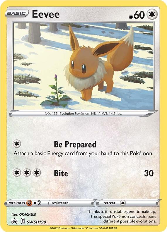 Image of Eevee Sword and Shield Promos #SWSH190