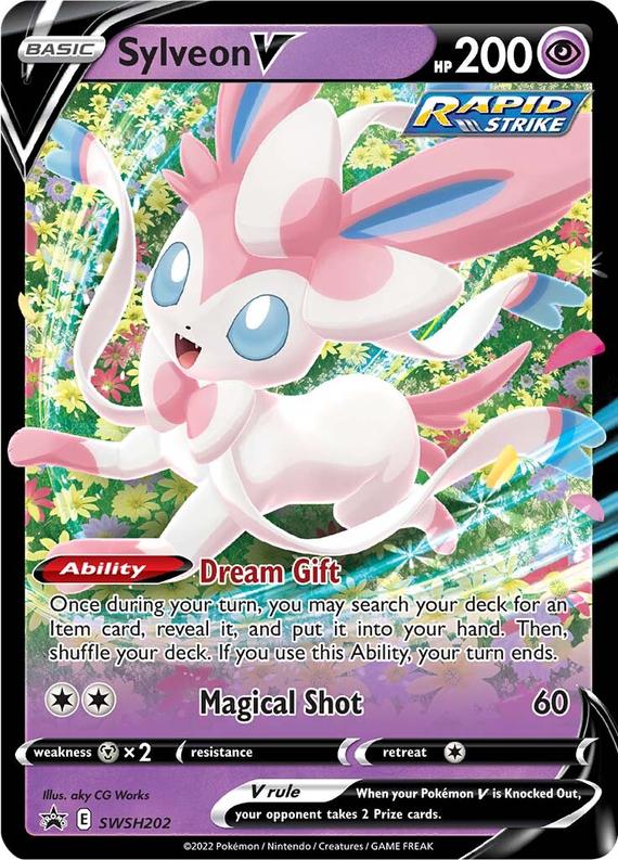 Image of Sylveon V Sword and Shield Promos #SWSH202