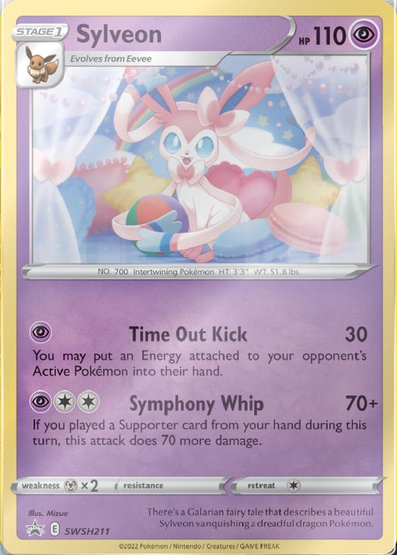 Image of Sylveon Sword and Shield Promos #SWSH211
