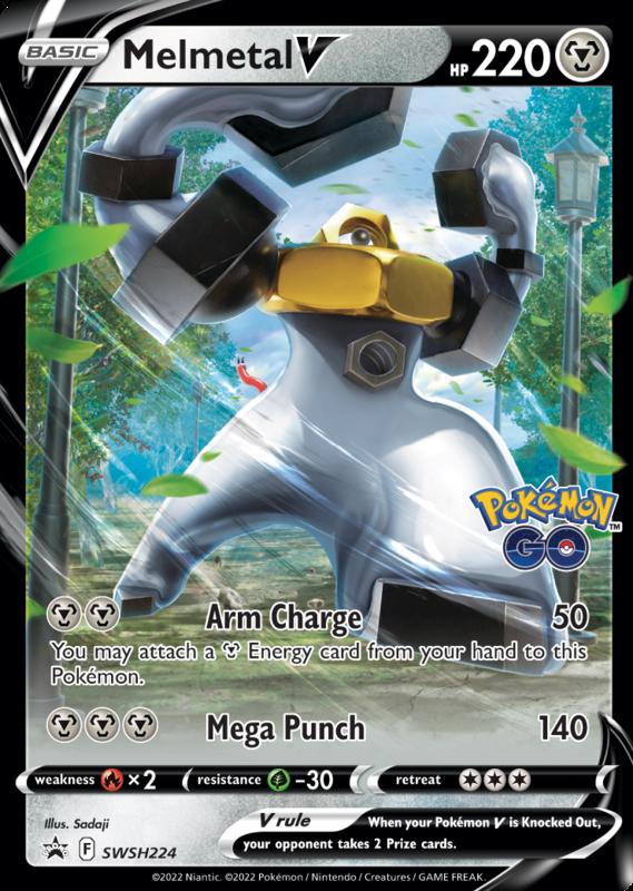 Image of Melmetal V Sword and Shield Promos #SWSH224