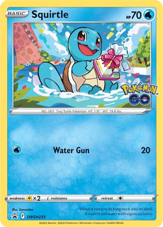 Image of Squirtle Sword and Shield Promos #SWSH233