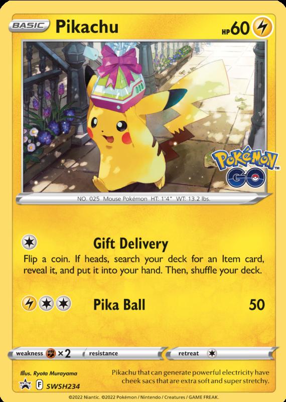 Image of Pikachu Sword and Shield Promos #SWSH234