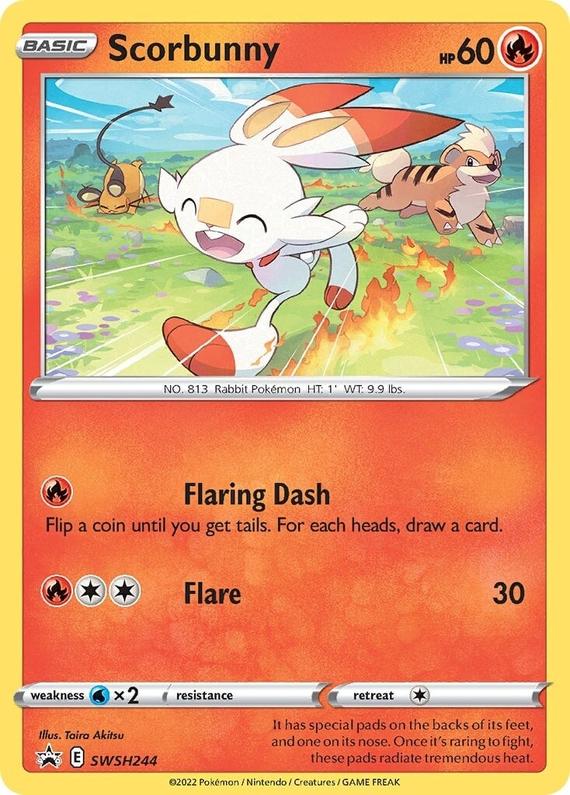 Image of Scorbunny Sword and Shield Promos #SWSH244