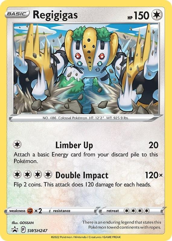Image of Regigigas Sword and Shield Promos #SWSH247