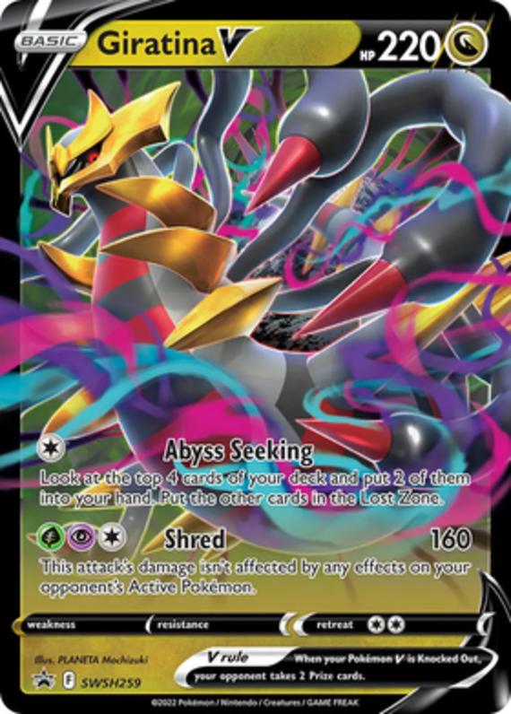 Image of Giratina V Sword and Shield Promos #SWSH259