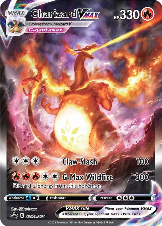 Image of Charizard VMAX Sword and Shield Promos #SWSH261