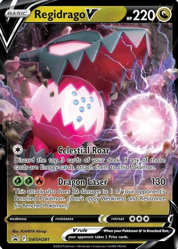 Image of Regidrago V Sword and Shield Promos #SWSH281