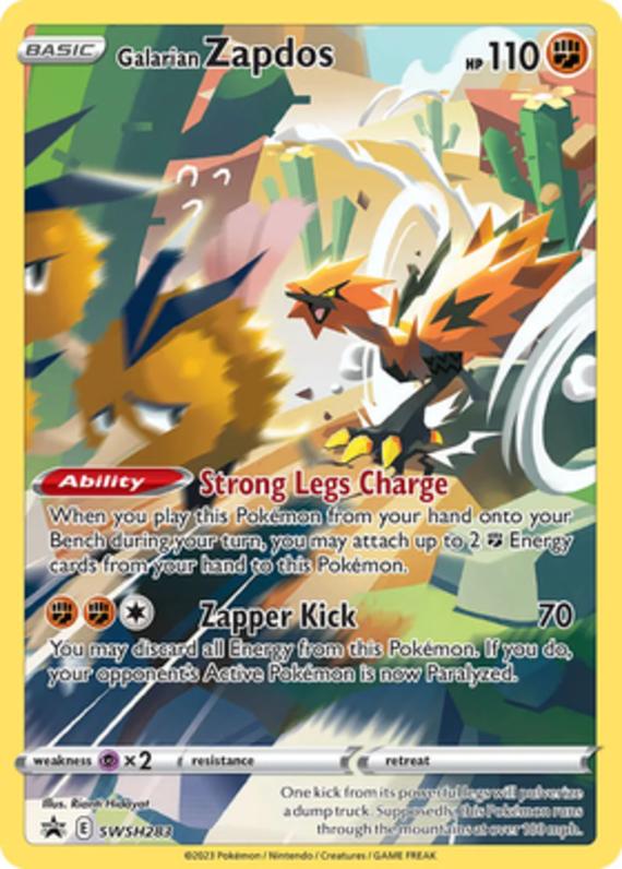 Image of Galarian Zapdos Sword and Shield Promos #SWSH283