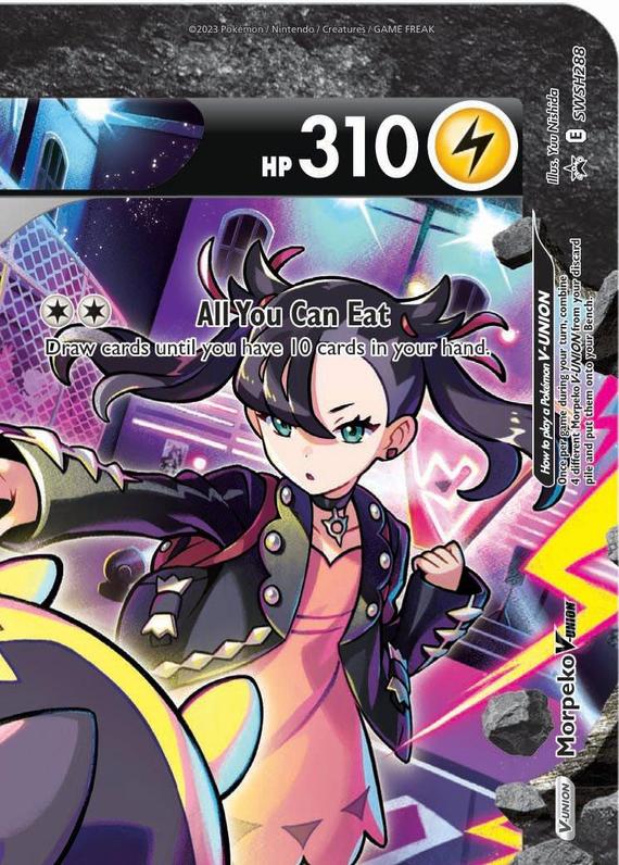 Image of Morpeko V-UNION Sword and Shield Promos #SWSH288