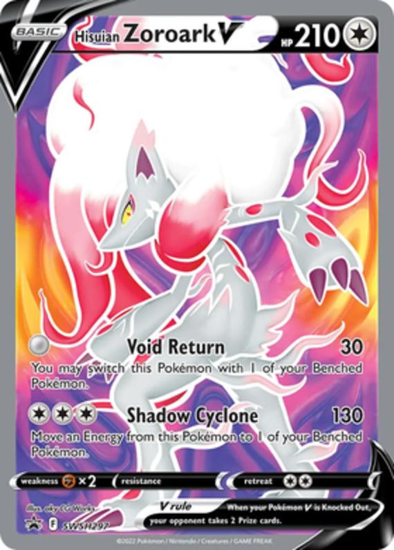 Image of Hisuian Zoroark V Sword and Shield Promos #SWSH297