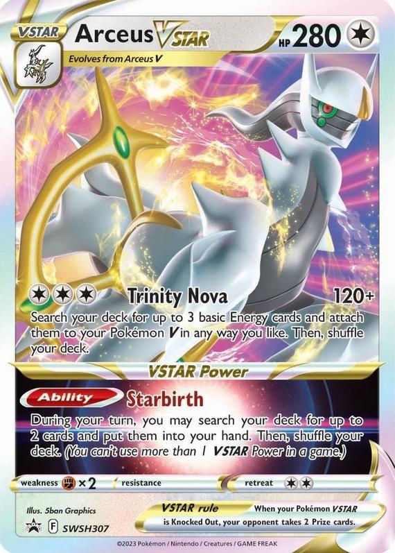 Image of Arceus VSTAR Sword and Shield Promos #SWSH307