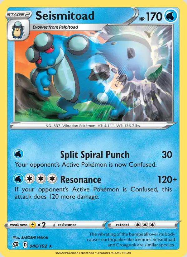 Image of Seismitoad Rebel Clash (RCL) #046