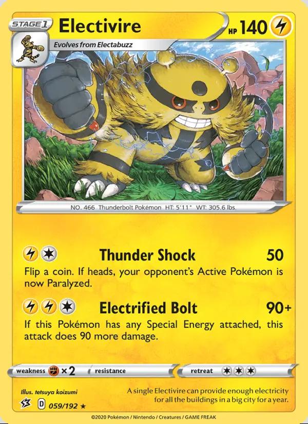 Image of Electivire Rebel Clash (RCL) #059