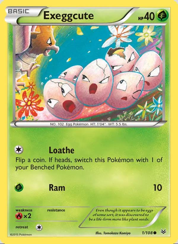 Image of Exeggcute Roaring Skies (ROS) #1