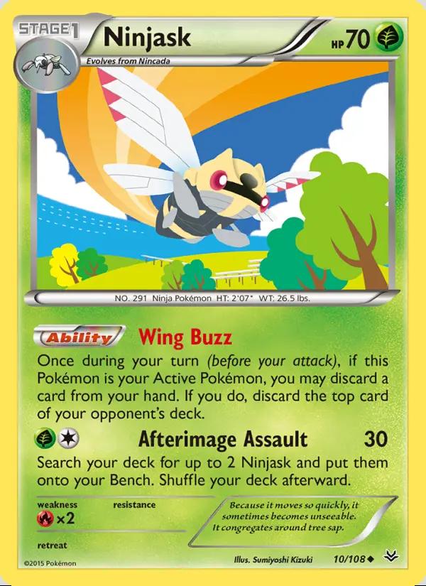 Image of Ninjask Roaring Skies (ROS) #10