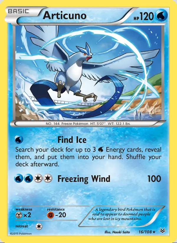 Image of Articuno Roaring Skies (ROS) #16