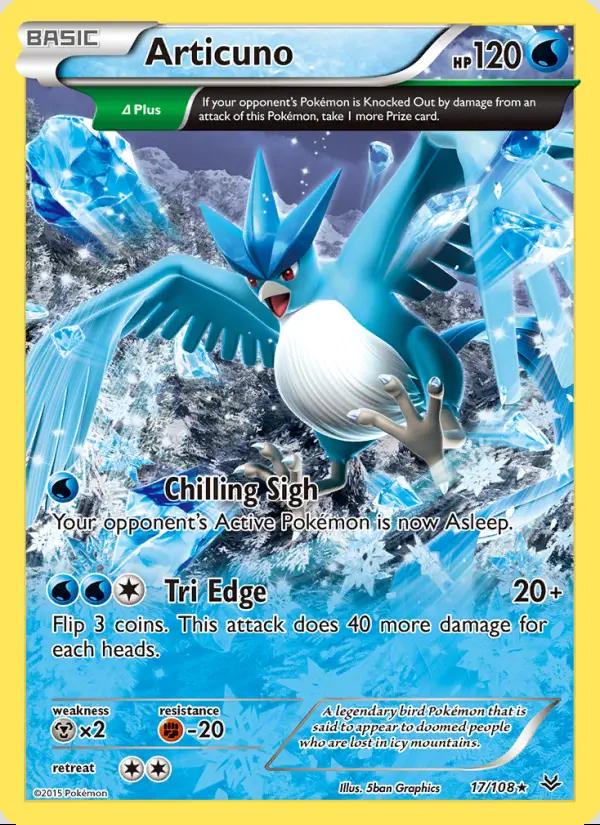 Image of Articuno Roaring Skies (ROS) #17
