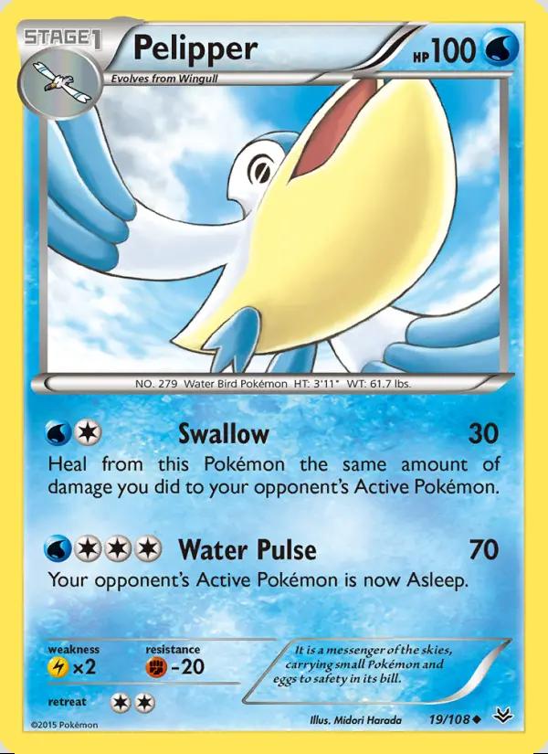 Image of Pelipper Roaring Skies (ROS) #19