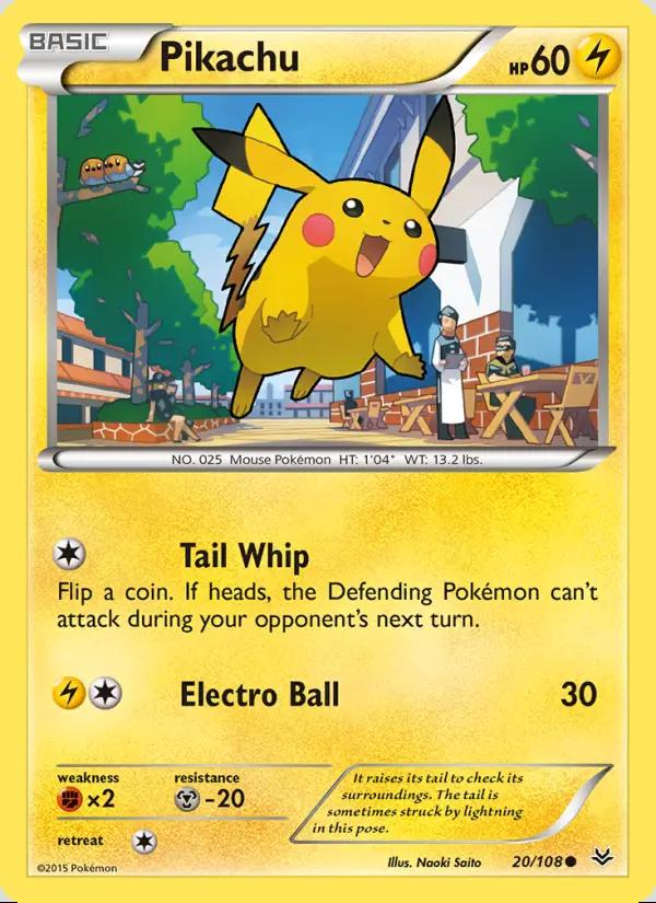 Image of Pikachu Roaring Skies (ROS) #20