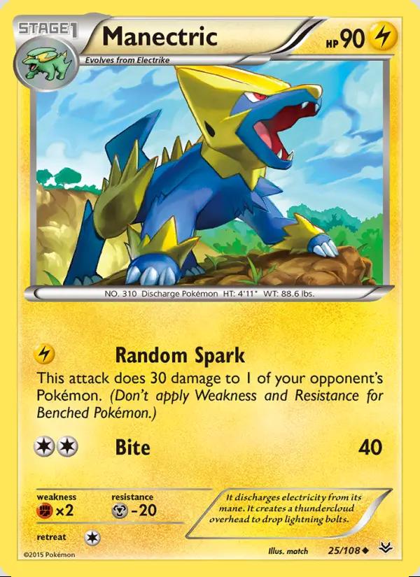 Image of Manectric Roaring Skies (ROS) #25
