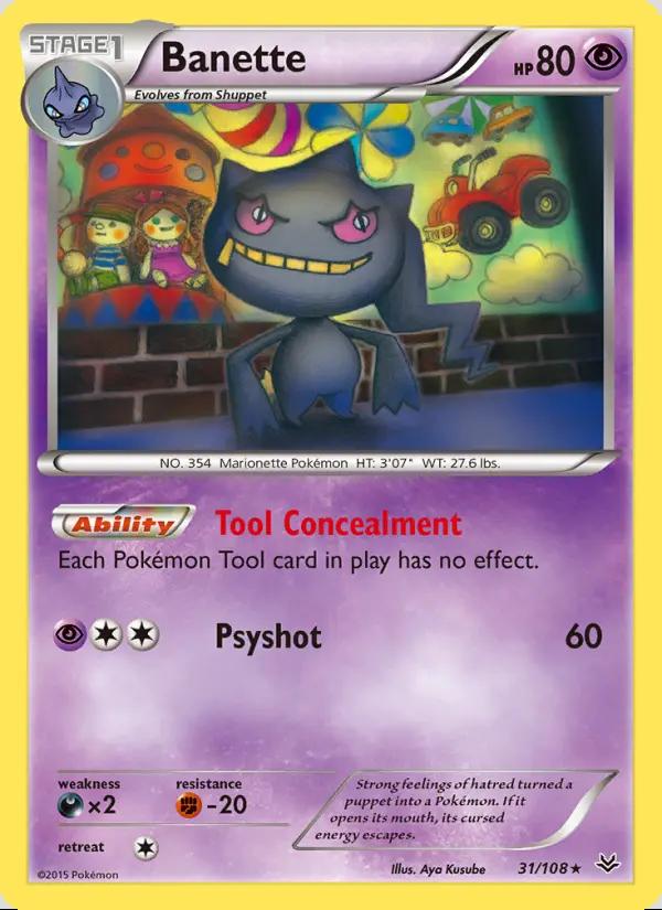 Image of Banette Roaring Skies (ROS) #31