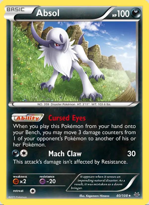 Image of Absol Roaring Skies (ROS) #40
