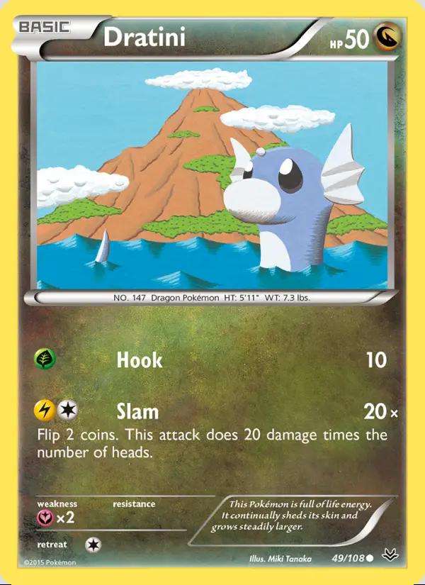Image of Dratini Roaring Skies (ROS) #49