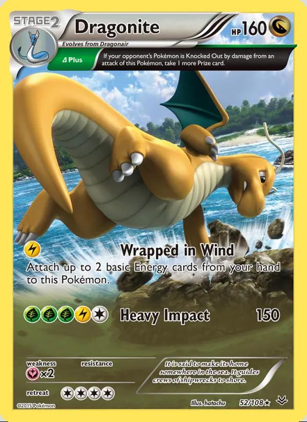 Image of Dragonite Roaring Skies (ROS) #52
