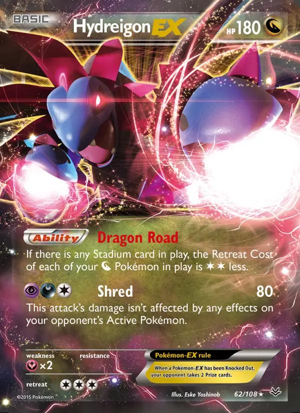 Image of Hydreigon-EX Roaring Skies (ROS) #62