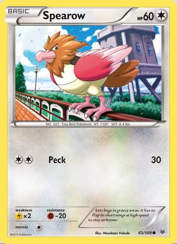 Image of Spearow Roaring Skies (ROS) #65