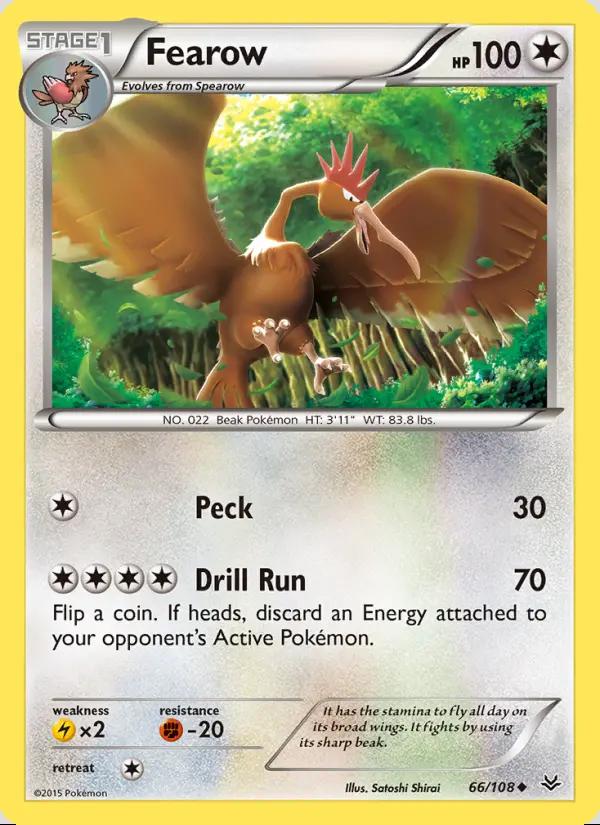 Image of Fearow Roaring Skies (ROS) #66