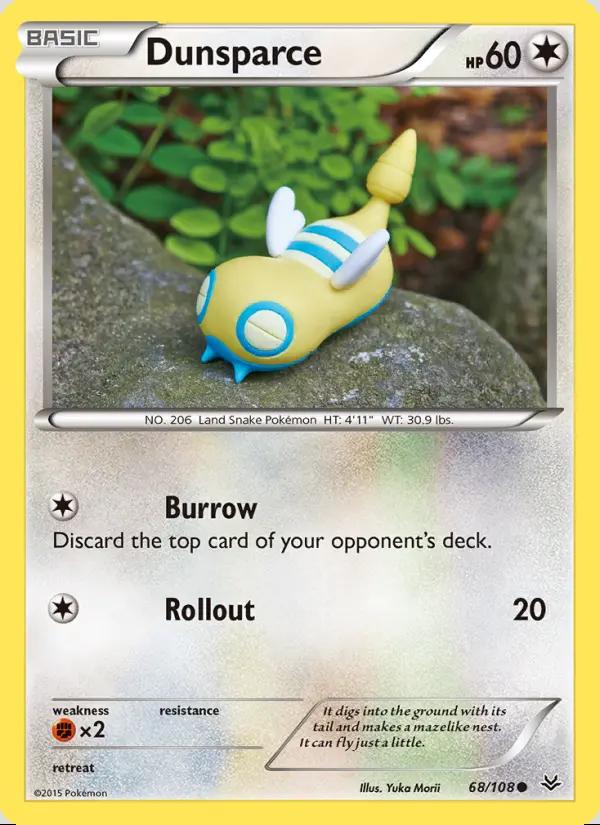 Image of Dunsparce Roaring Skies (ROS) #68