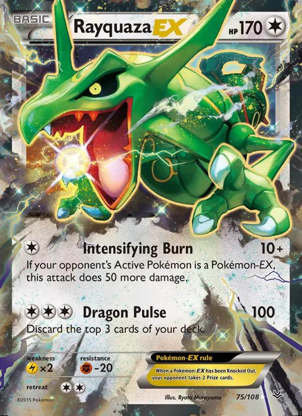 Image of Rayquaza-EX Roaring Skies (ROS) #75