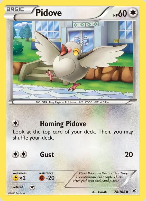 Image of Pidove Roaring Skies (ROS) #78