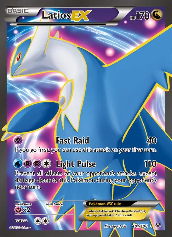 Image of Latios-EX Roaring Skies (ROS) #101