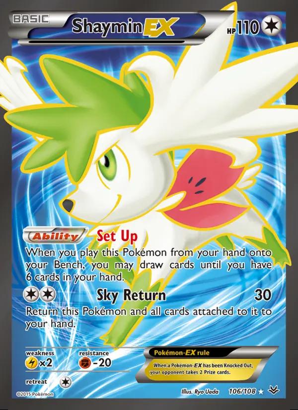 Image of Shaymin-EX Roaring Skies (ROS) #106