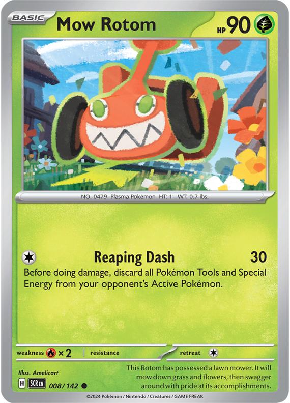 Image of Mow Rotom Stellar Crown (SCR) #008