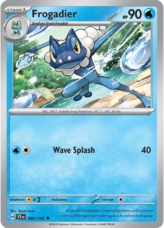 Image of Frogadier Stellar Crown (SCR) #040