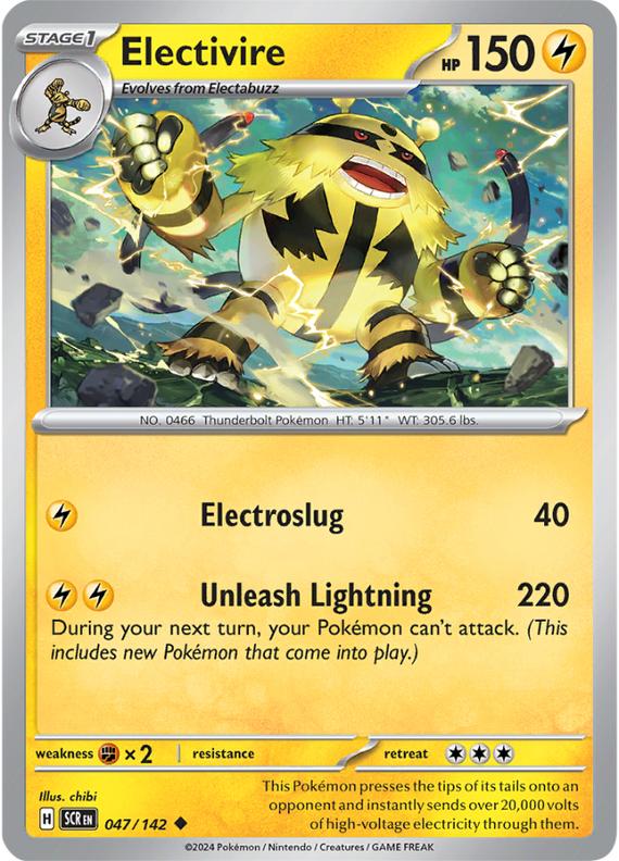 Image of Electivire Stellar Crown (SCR) #047