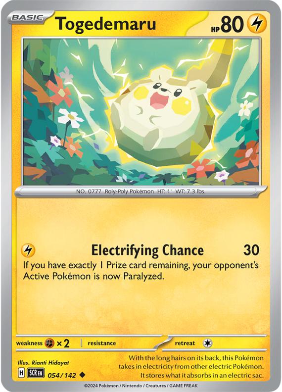 Image of Togedemaru Stellar Crown (SCR) #054
