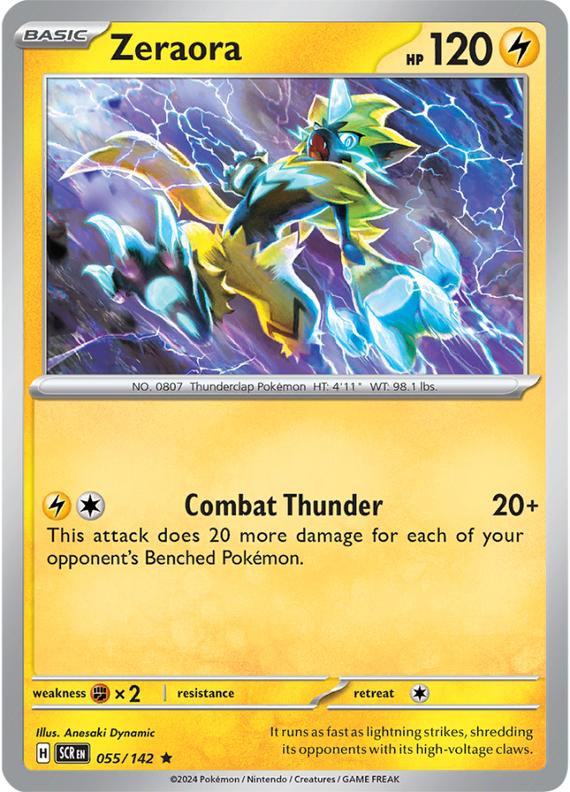 Image of Zeraora Stellar Crown (SCR) #055