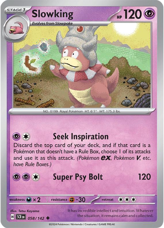 Image of Slowking Stellar Crown (SCR) #058
