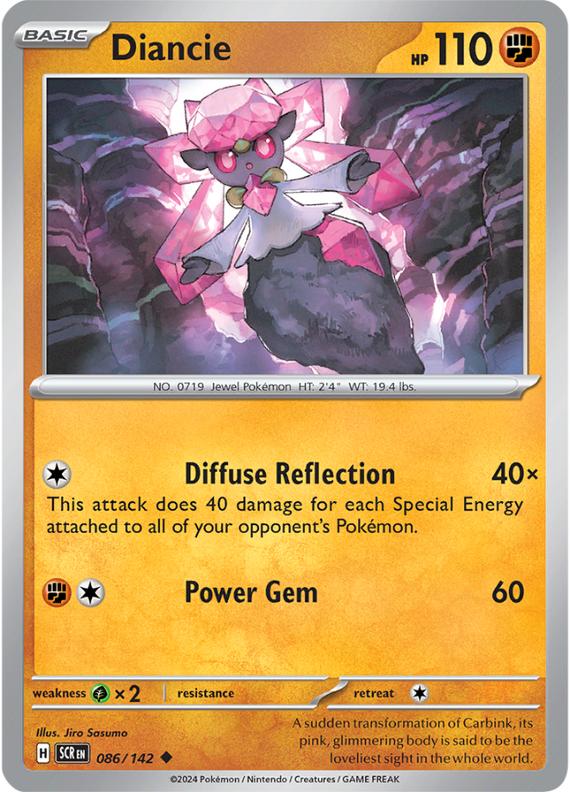 Image of Diancie Stellar Crown (SCR) #086
