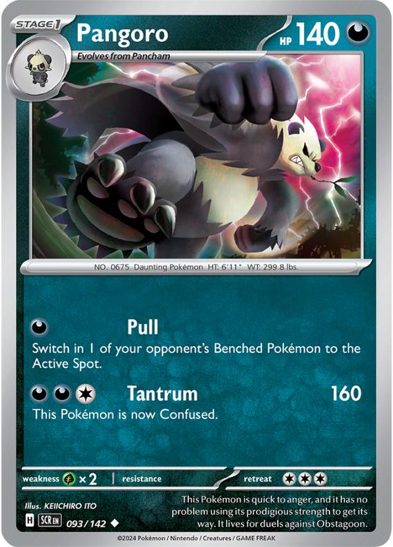 Image of Pangoro Stellar Crown (SCR) #093