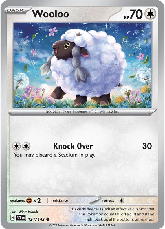 Image of Wooloo Stellar Crown (SCR) #124