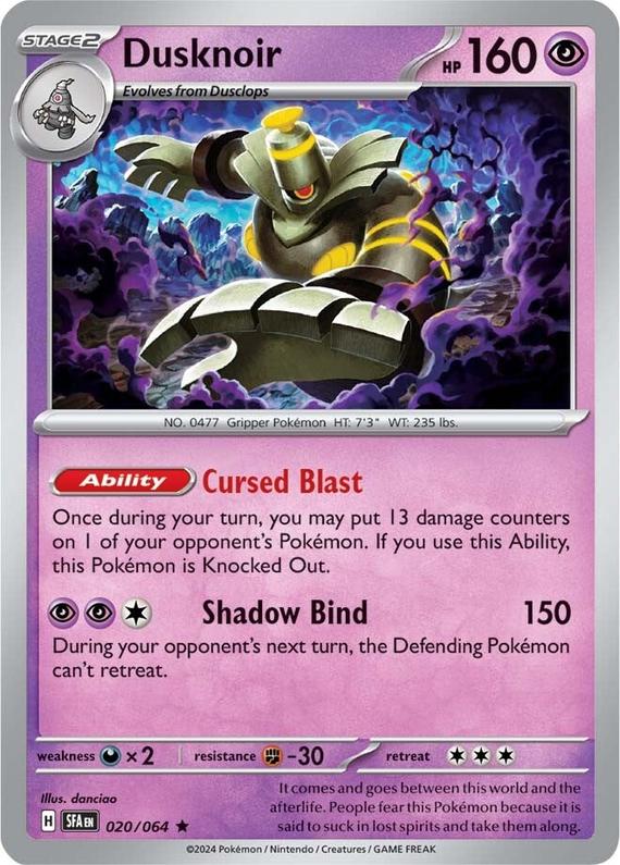 Image of Dusknoir Shrouded Fable (SFA) #020