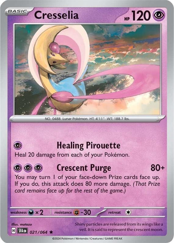 Image of Cresselia Shrouded Fable (SFA) #021