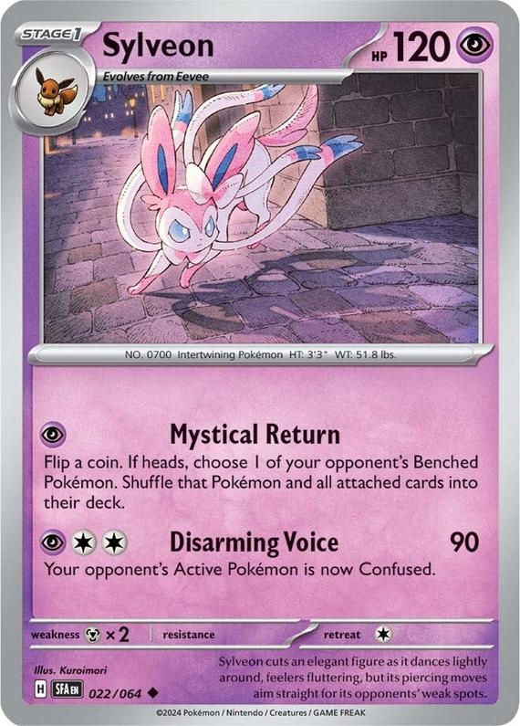 Image of Sylveon Shrouded Fable (SFA) #022