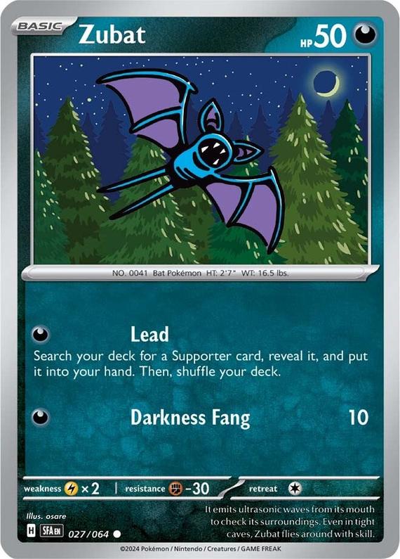 Image of Zubat Shrouded Fable (SFA) #027